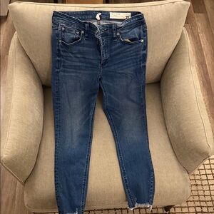 rag & bone Dark Blue Skinny Jeans